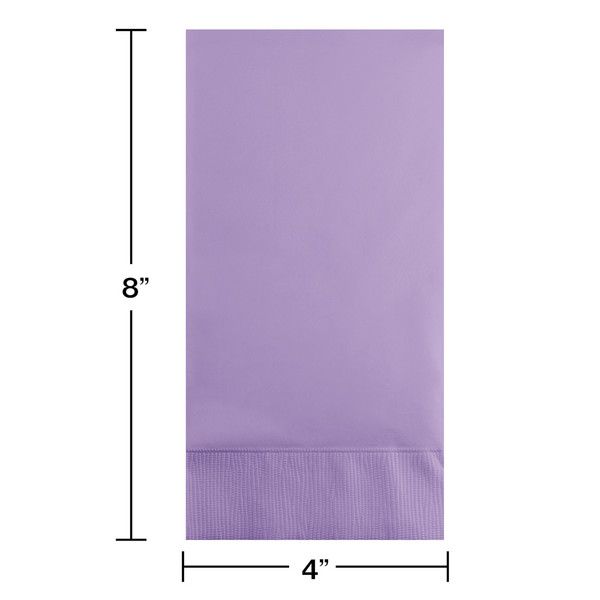 Guest Napkins 3 Ply Luscious Lavender 16 Ct