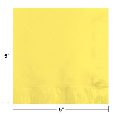 Beverage Napkins 2 Ply Mimosa 50 Ct