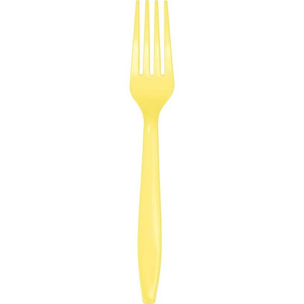 Plastic Forks Mimosa 24 Ct