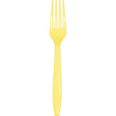 Plastic Forks Mimosa 24 Ct