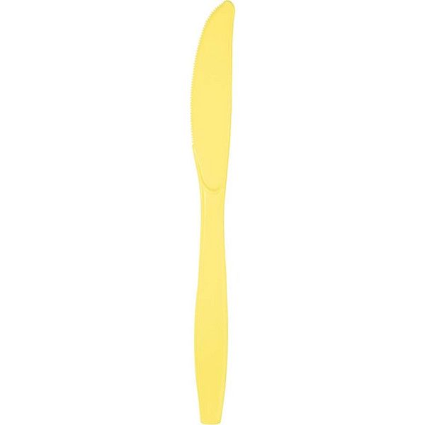 Plastic Knives Mimosa 24 Ct