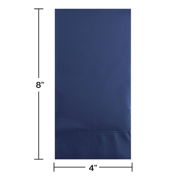 Guest Napkins 3 Ply Navy 16 Ct
