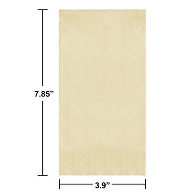 Guest Napkins 3 Ply Ivory 16 Ct