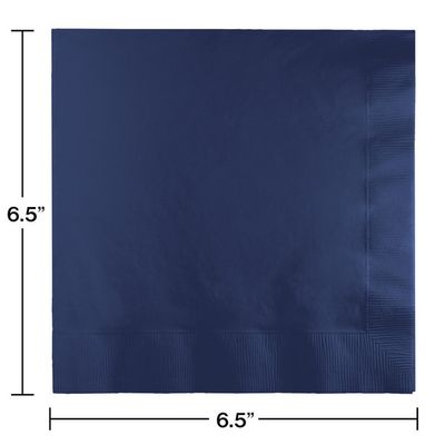 Luncheon Napkins 2 Ply Navy 50 Ct