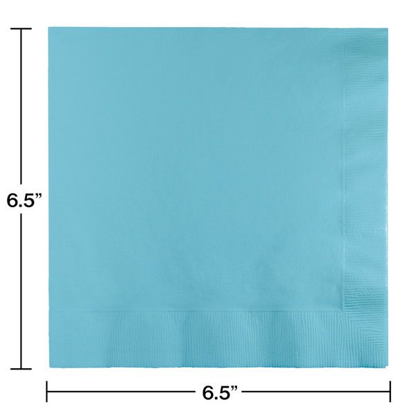 Luncheon Napkins 2 Ply Pastel Blue 50 Ct