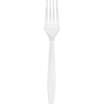 Plastic Forks Clear 24 Ct.