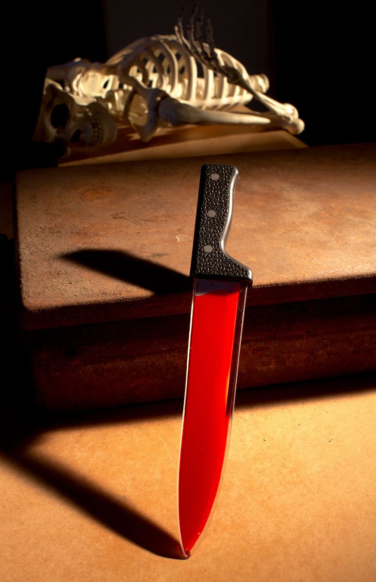 Bleeding Butcher Knife