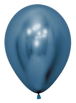 Reflex Blue 11"Latex Balloons - 25 Ct Bag