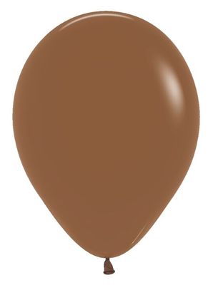 Deluxe Coffee 11" Latex Balloons - 25 Ct Bag
