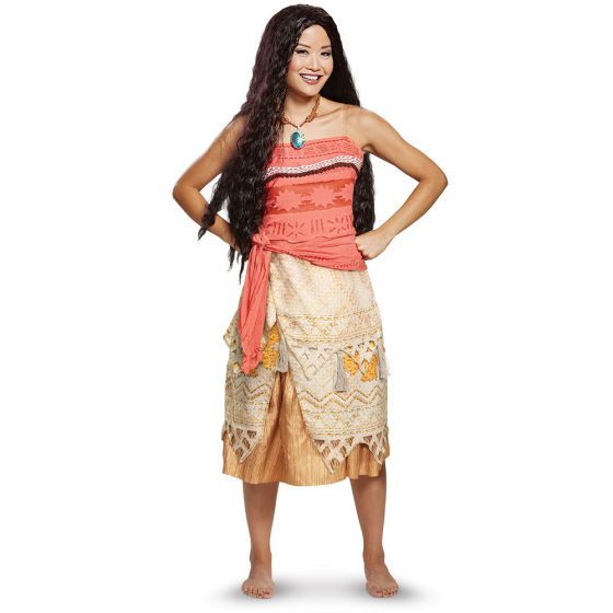 Moana Deluxe Adult -, Attribute: Woman, Size: S (4-6)