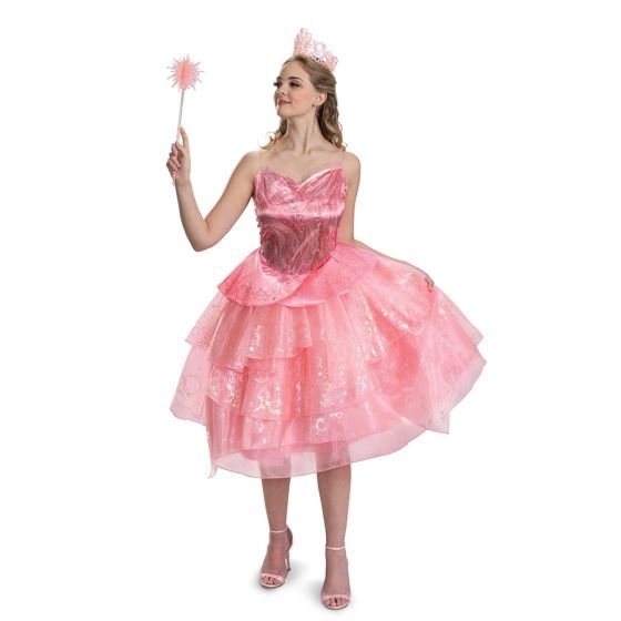 Wicked - Glinda Deluxe Adult, Attribute: Womans, Size: S (4-6)