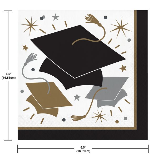 Glowing Grad - Luncheon Napkin 16ct