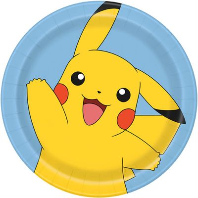 Pokemon - 9" Dinner Plate 8Ct