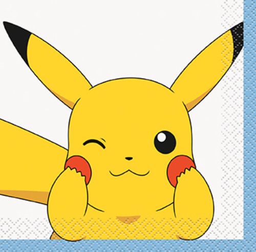 Pokemon - Beverage Napkins 16Ct