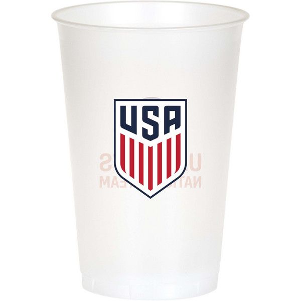 US Soccer - 20 oz Plastic Cups 8 Ct.