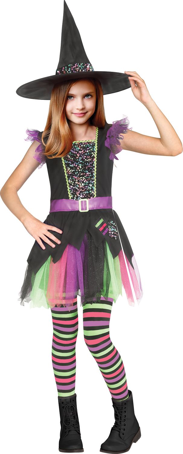 Rainbow Witch -, Attribute: Girls, Size: Small 4-6