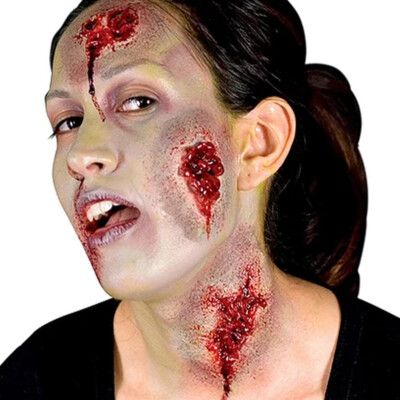 Oozing Wounds - 3 Piece Latex Appliance
