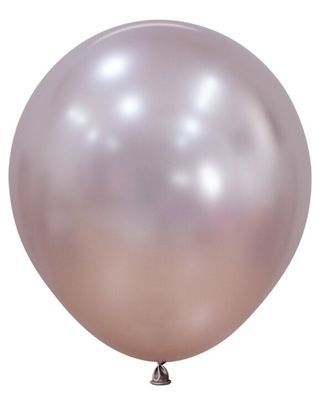 Silk Pink Blossom 18" Latex Balloons - 6 Ct