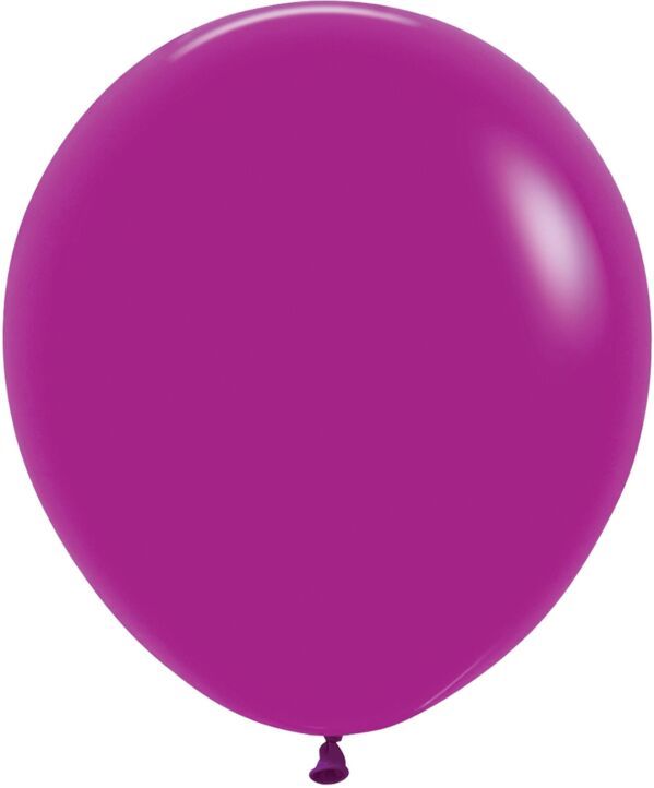 Deluxe Purple Orchid 18" Latex Balloons - 6 Ct