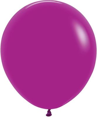 Deluxe Purple Orchid 18" Latex Balloons - 6 Ct