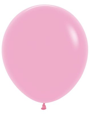Fashion Bubble Gum Pink 18" Latex Balloons - 6 Ct