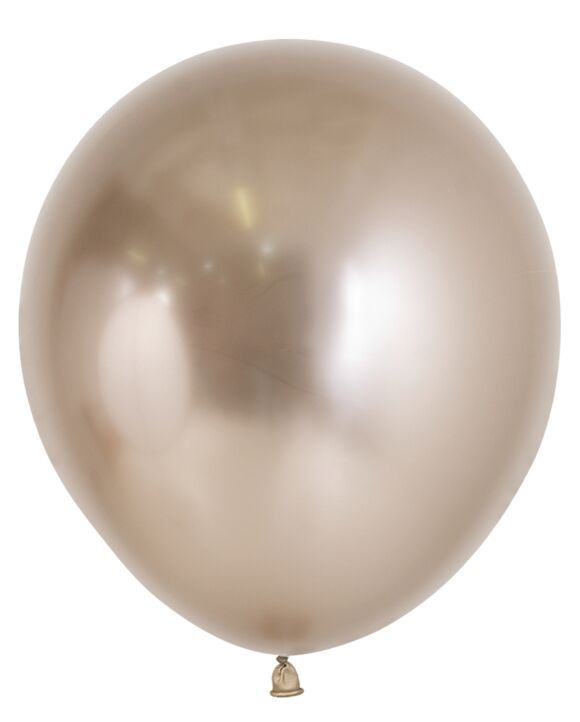 Reflex Champagne 18" Latex Balloons - 6 Ct