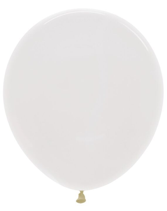 Crystal Clear 18" Latex Balloons - 6 Ct