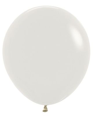 Pastel Dusk Cream 18" Latex Balloons - 6 Ct