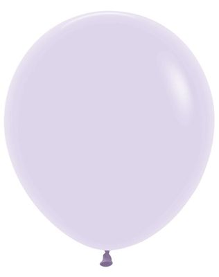 Pastel Matte Lilac 18" Latex Balloons - 6 Ct