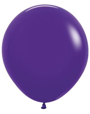 Fashion Violet 18" Latex Balloons - 6 Ct
