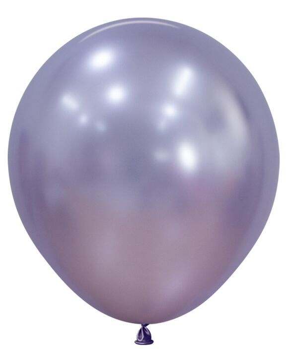 Silk Light Amethyst 18" Latex Balloons - 6 Ct