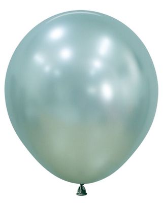 Silk Cool Mint 18" Latex Balloons - 6 Ct