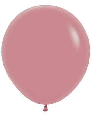 Deluxe Rosewood 18" Latex Balloons - 6 Ct