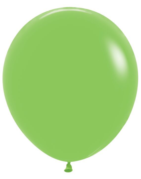 Deluxe Key Lime 18" Latex Balloons - 6 Ct