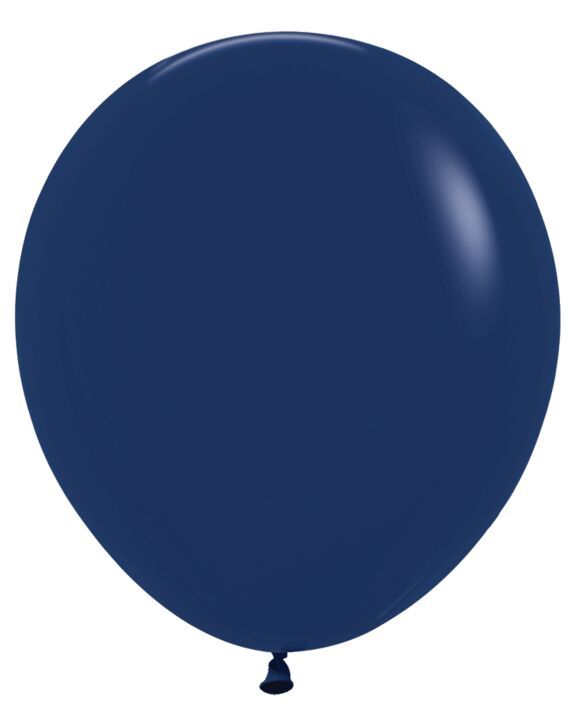 Fashion Navy 18" Latex Balloons - 6 Ct