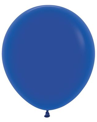 Fashion Royal Blue 18" Latex Balloons - 6 Ct