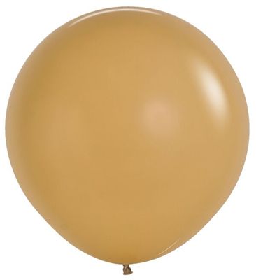 Deluxe Latte 24" Latex Balloons - 3 Ct