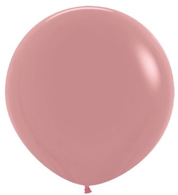 Deluxe Rosewood 24" Latex Balloons - 3 Ct