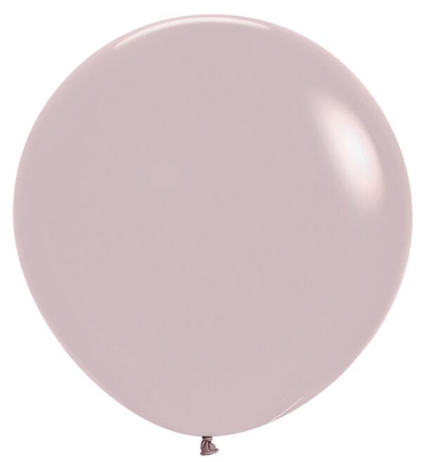Pastel Dusk Rose 24" Latex Balloons - 3 Ct