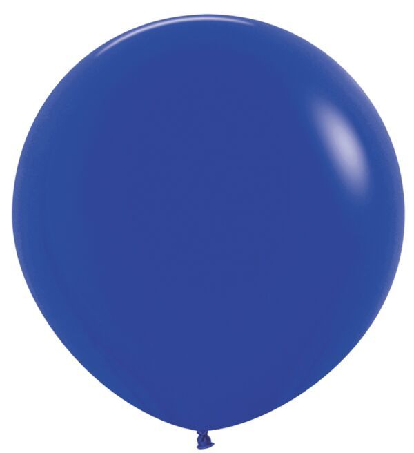 Fashion Royal Blue 24" Latex Balloons - 3 Ct