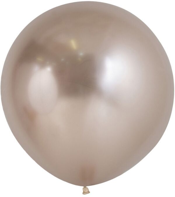 Reflex Champagne 24" Latex Balloons - 3 Ct