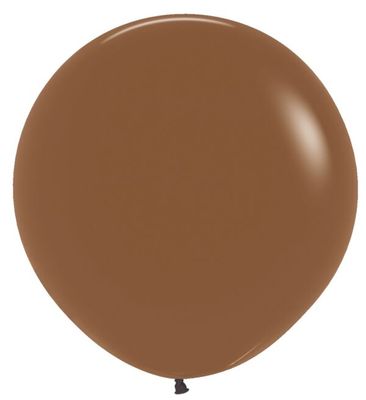 Deluxe Coffee 24" Latex Balloons - 3 Ct