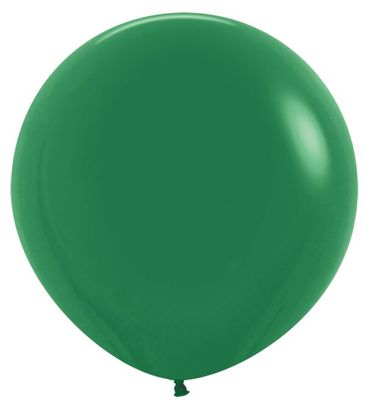 Fashion Forest Green 24" Latex Balloons - 3 Ct