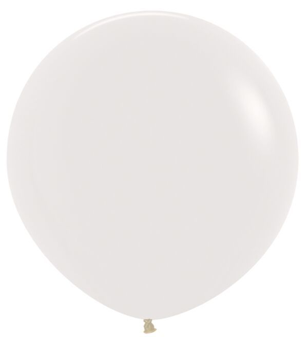 Crystal Clear 24" Latex Balloons - 3 Ct