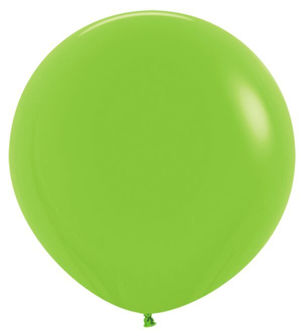 Deluxe Key Lime 24" Latex Balloons - 3 Ct