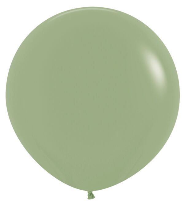 Deluxe Eucalyptus 24" Latex Balloons - 3 Ct