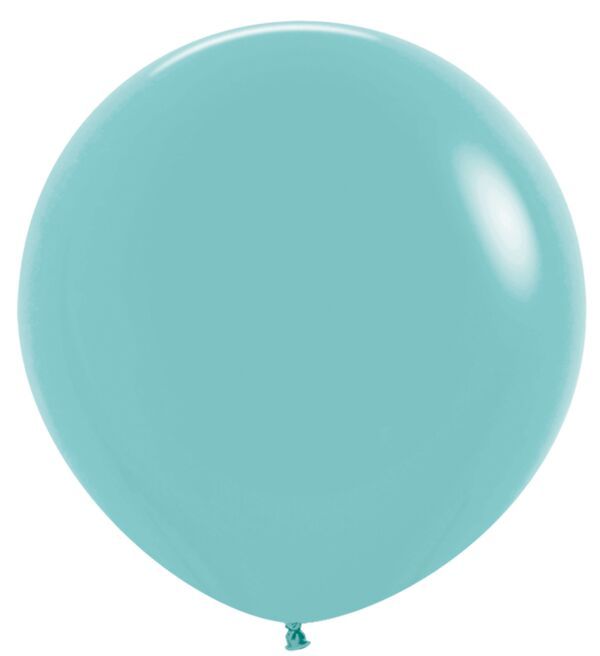 Fashion Robin's Egg 24" Latex Balloons - 3 Ct