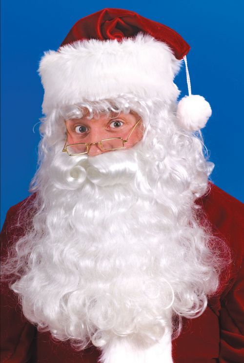 Santa Beard and Wig Set