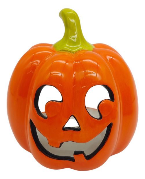 Ceramic Jack-O-Lantern 4.5"