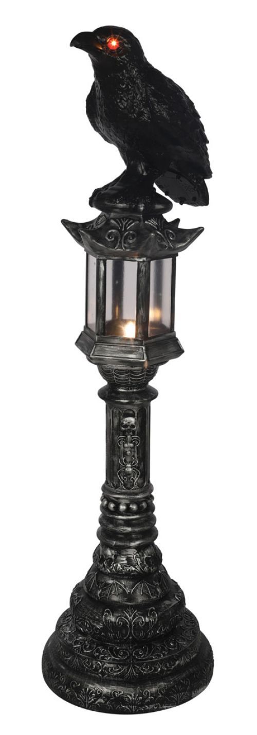 Raven Flaming Lamp Light &amp; Sound 48"